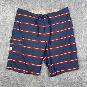 Quiksilver Waterman Collection Shorts Men's Size 34 Board Surf Casual Walking